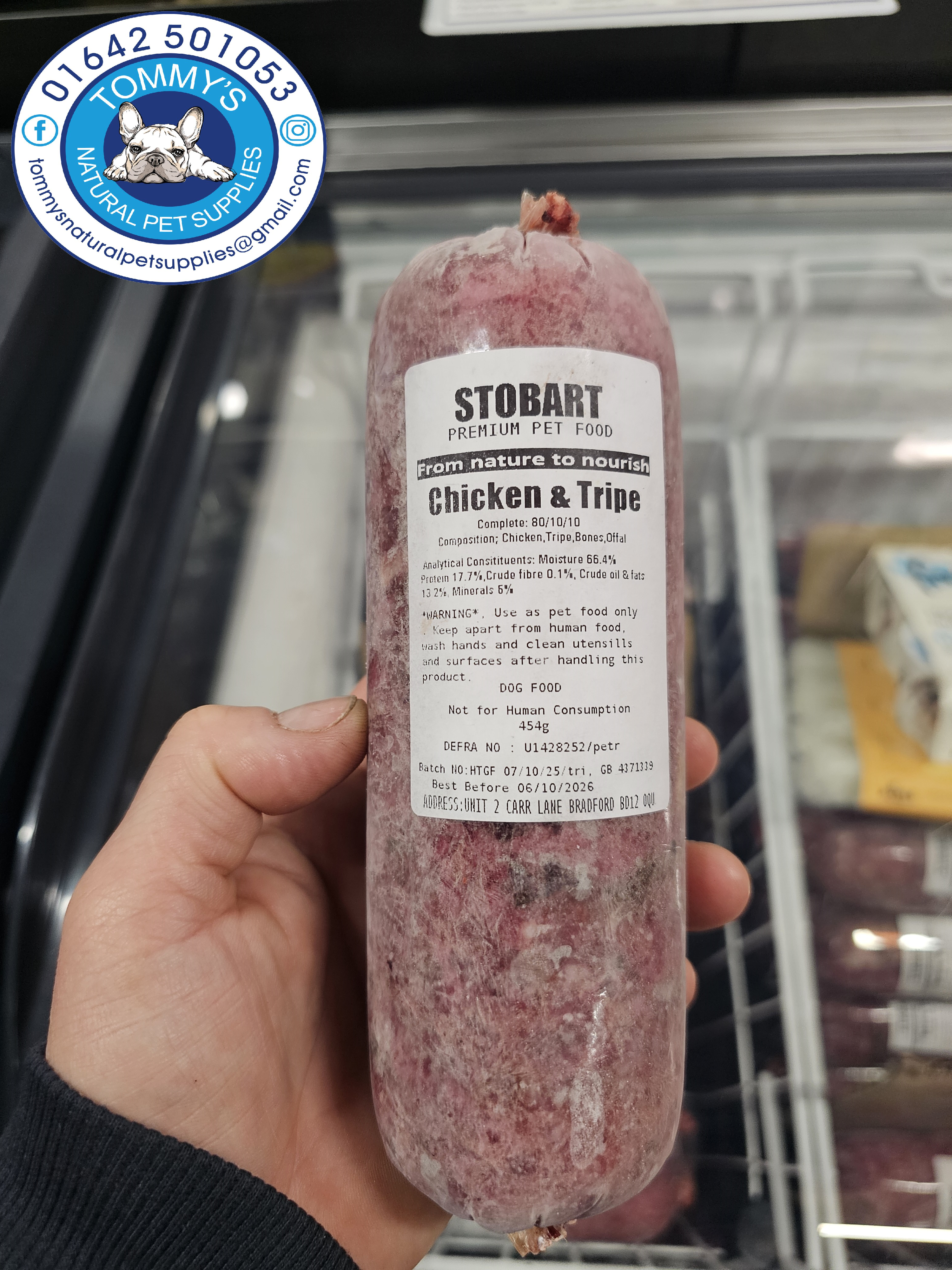Stobart – Chicken & Tripe Complete 454g
