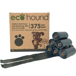 Ecohound Dog Poop Bags with Handles- Medium Bags 375 Per Box