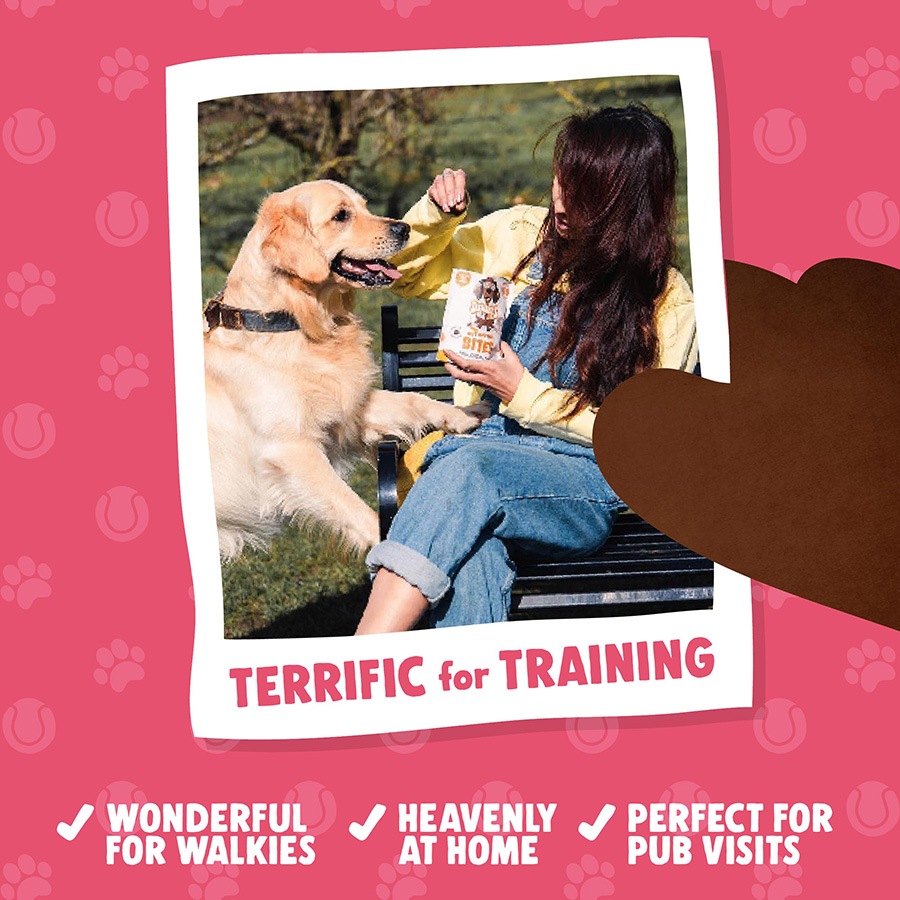 Denzel's Puppy Training Bites Salmon & Peanut Butter Dog Treats 100g - Image 5