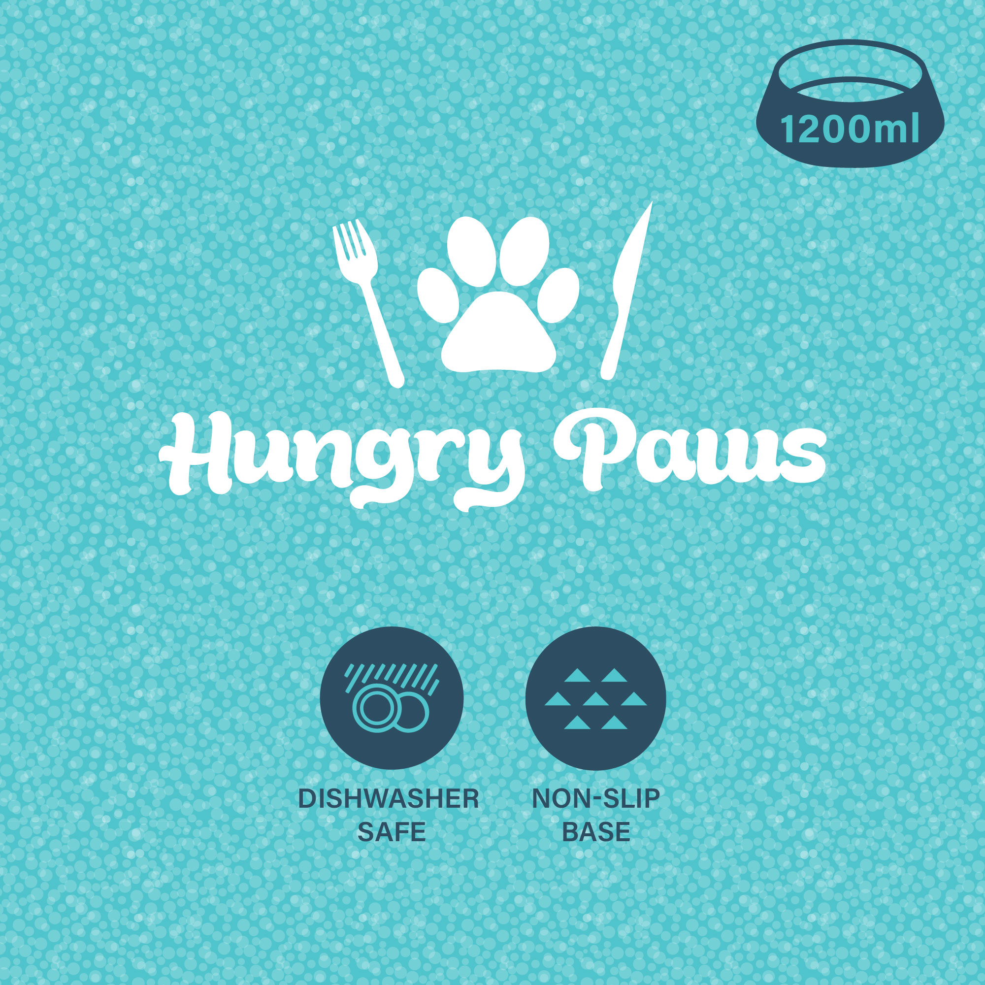 Bamboo Dog Bowl 1200ml - Image 4