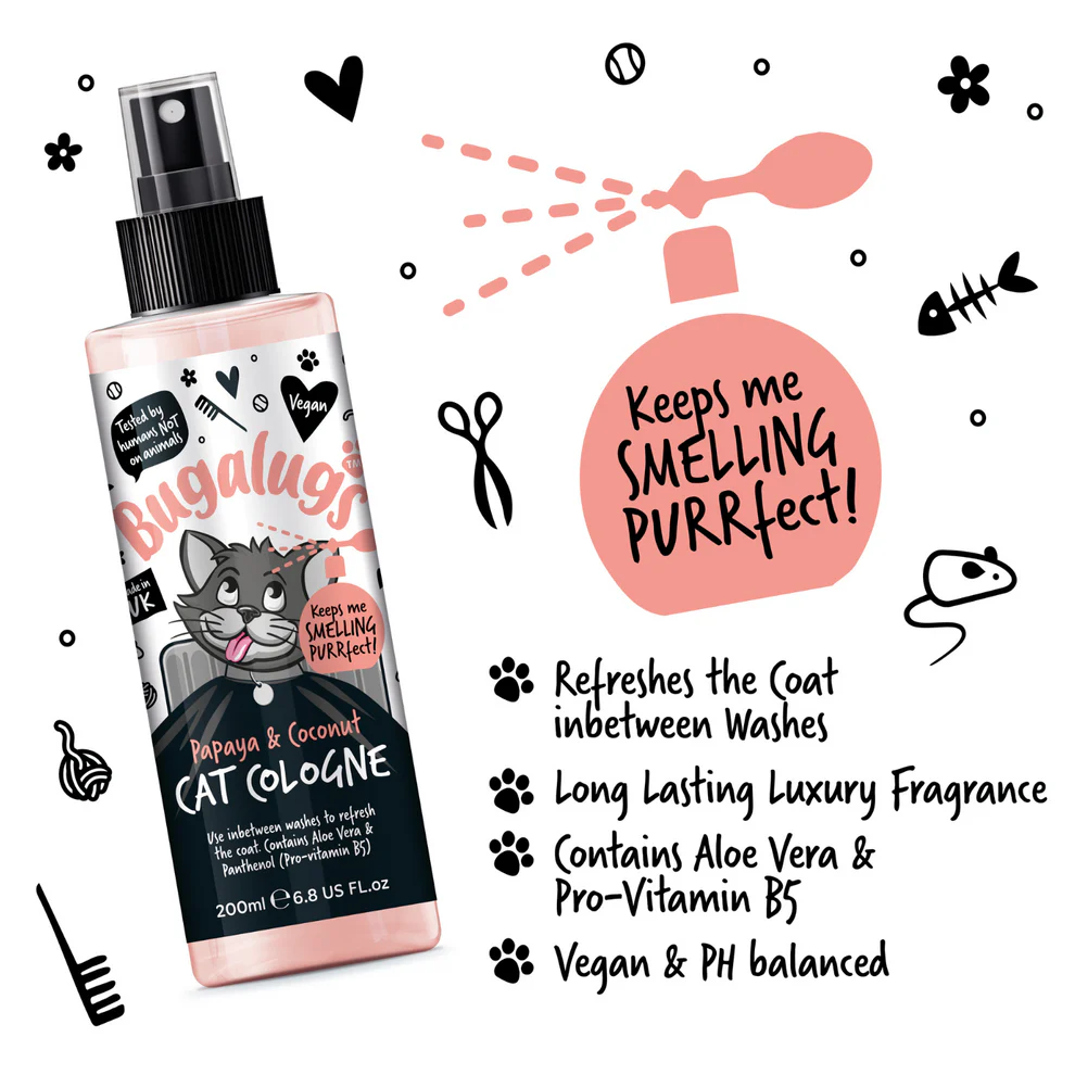Bugalugs Papaya & Coconut Cat Cologne - Image 3