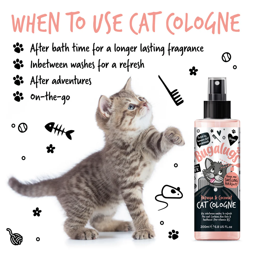 Bugalugs Papaya & Coconut Cat Cologne - Image 4