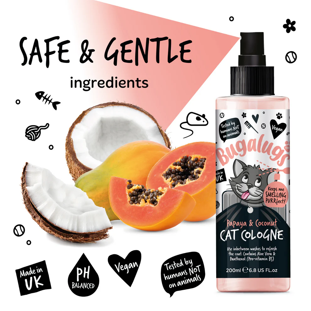 Bugalugs Papaya & Coconut Cat Cologne - Image 7
