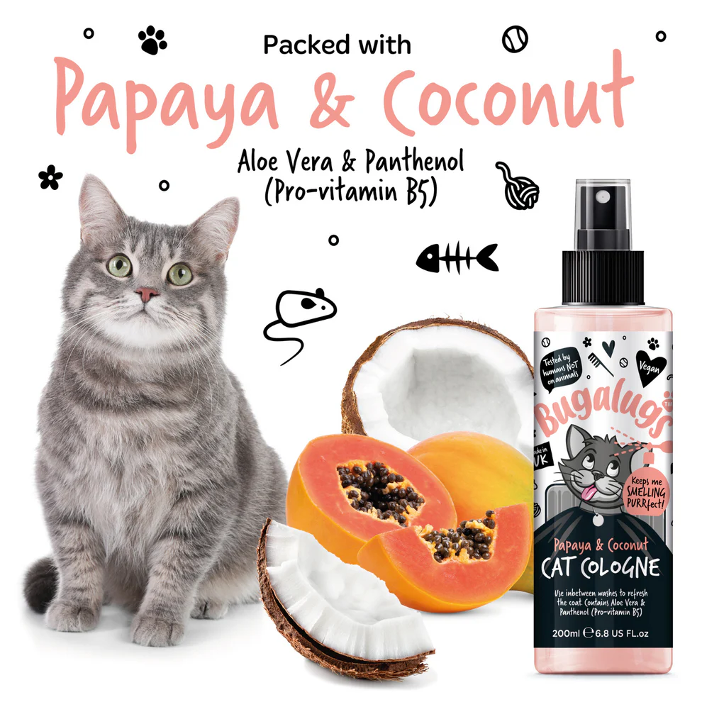 Bugalugs Papaya & Coconut Cat Cologne - Image 8