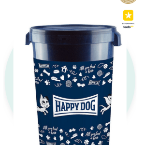 HAPPY DOG 43LITRE Dog Food / Kibble Storage Bin