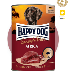 Happy Dog Pure Ostrich Wet Dog Food (Africa)