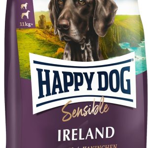 Happy Dog Supreme Sensible Ireland Wheat-Free, Sensitive Dry Dog Food with Salmon & Rabbit 1Kg Or 12.5 Kg