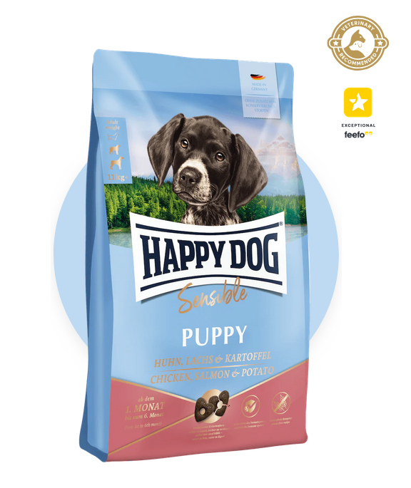 Happy Dog Sensitive Baby Salmon & Potato 1Kg Or 10Kg Puppy Kibble / Biscuit