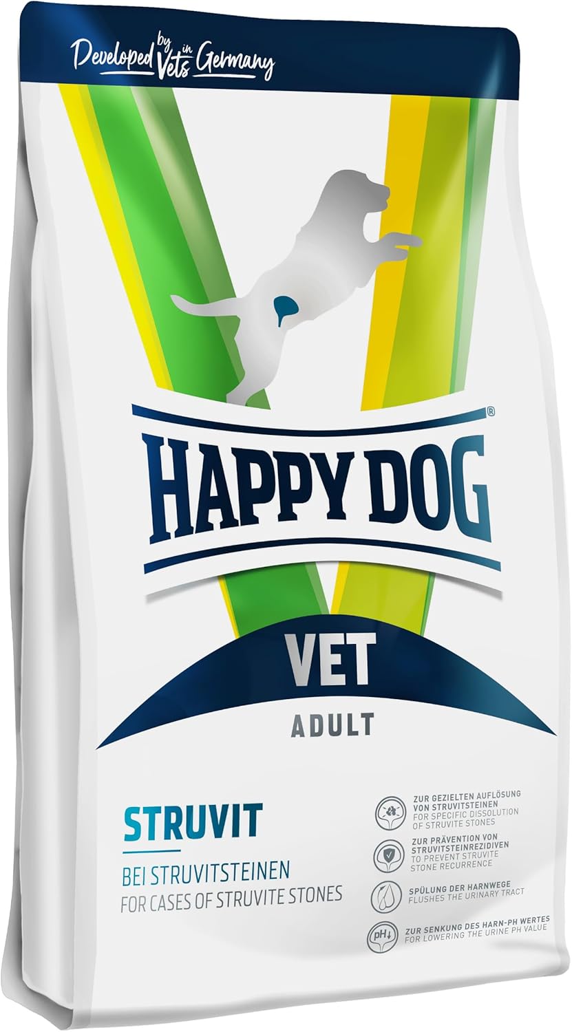 Happy Dog VET Diet Struvite 1kg Or 4Kg bags Veterinary Urinary Support