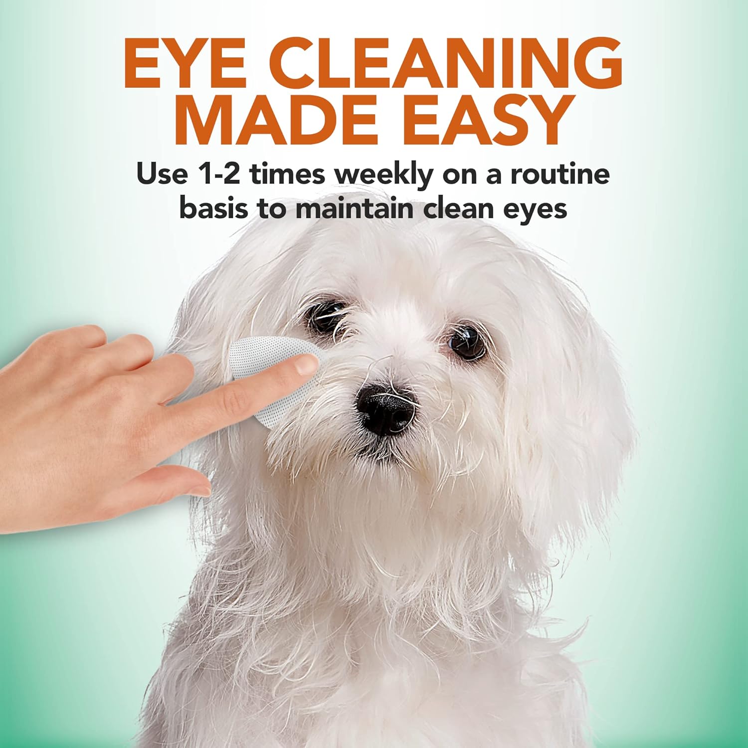 Vet's Best Natural eye cleansing wipes for dogs - 100 disposable wipes - Image 5