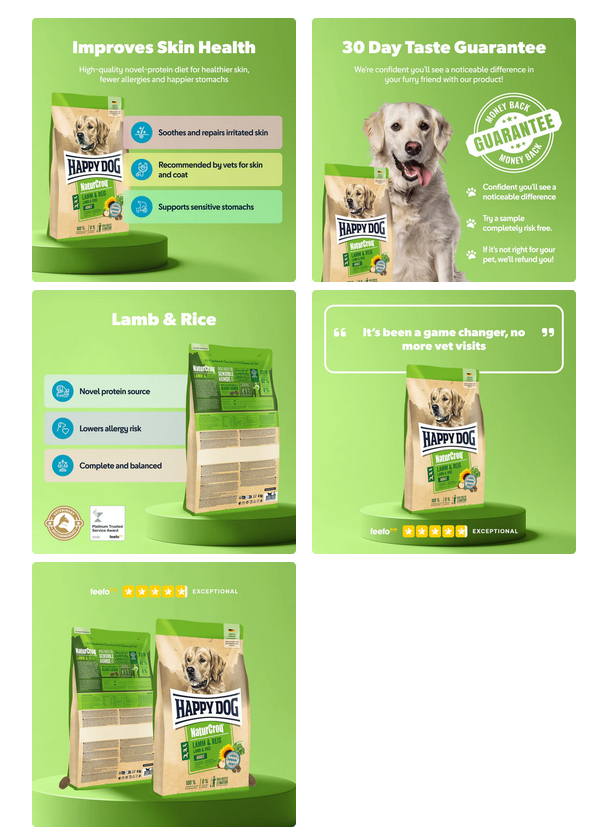 Happy Dog NaturCroq Lamb & Rice 1Kg Or 15Kg - Image 2