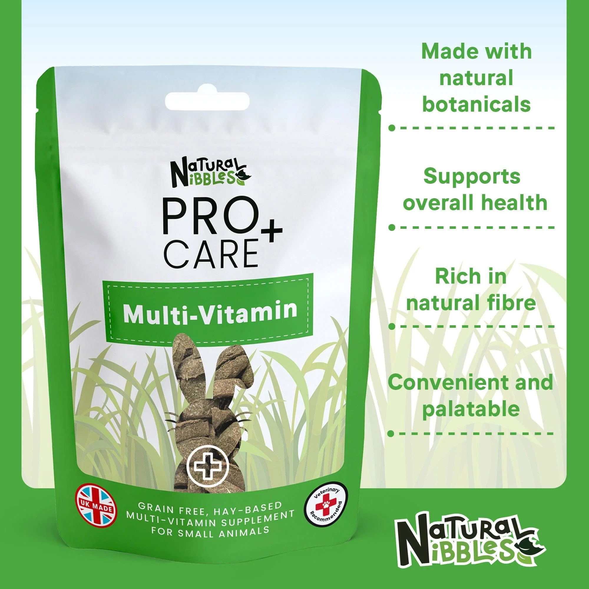 Natural Nibbles ProCare+ Multi-Vitamin 120Gm - Image 4