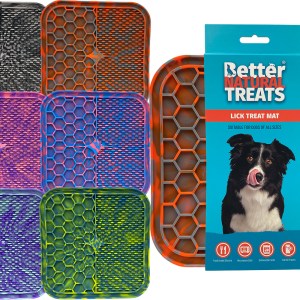 Better Natural Treats Mixed Colour Treat Lick Mat Dog Or Cat