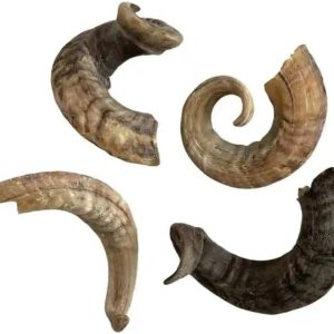 Lamb Horns Natural Dog Chew