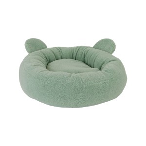 Small Bite Teddy Bear Donut Beds Sage 70cm