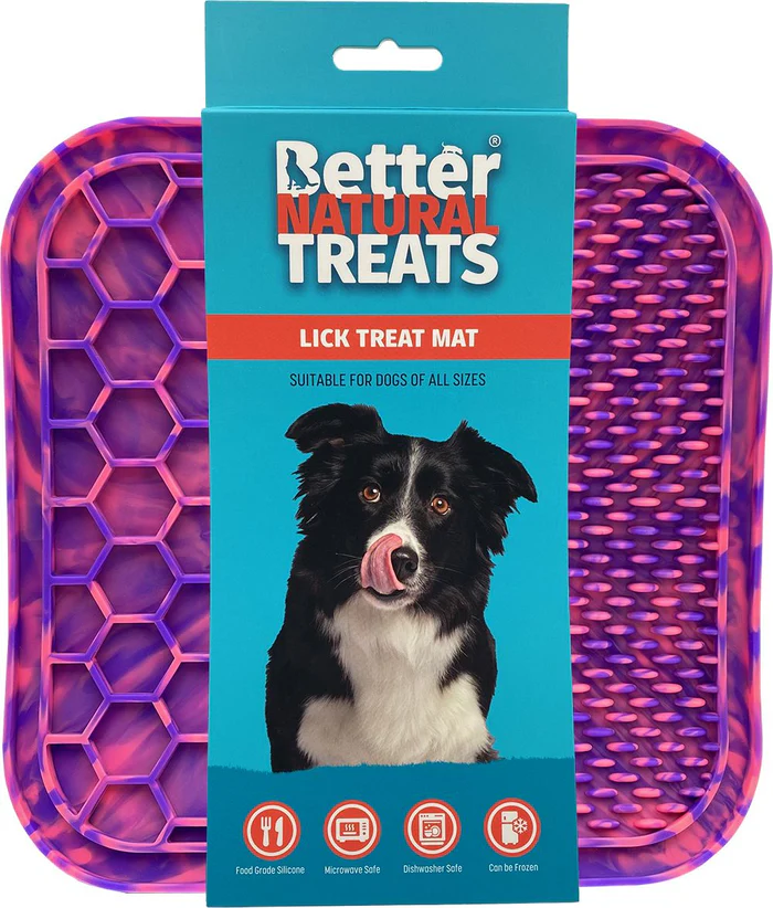 Better Natural Treats Mixed Colour Treat Lick Mat Dog Or Cat - Image 12