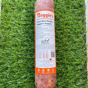 Reggie's Three Bird Medley with Veggies 75/10/10/5 - 500Gm