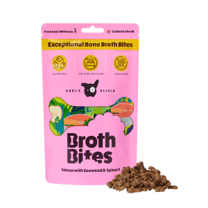 Broth Bites Salmon with Seaweed & Spinach 1 PACK 100GM