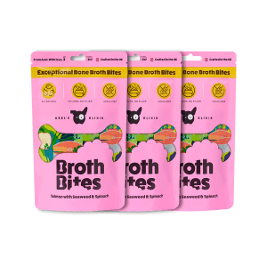 Broth Bites Salmon with Seaweed & Spinach 3 PACKETS 100GM