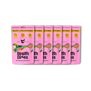 Broth Bites Salmon with Seaweed & Spinach 6 PACKETS 100GM