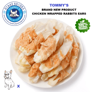 Tommy's Chicken wrapped rabbit ears