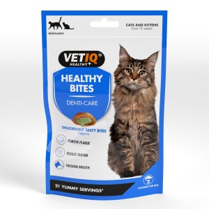Healthy Bites Denti-Care For Cats & Kittens 65GM