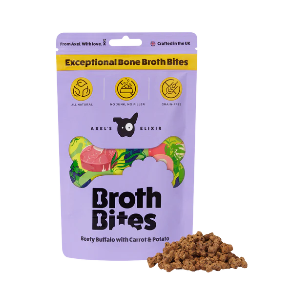 Broth Bites Beefy Buffalo with Carrot & Potato 100Gm