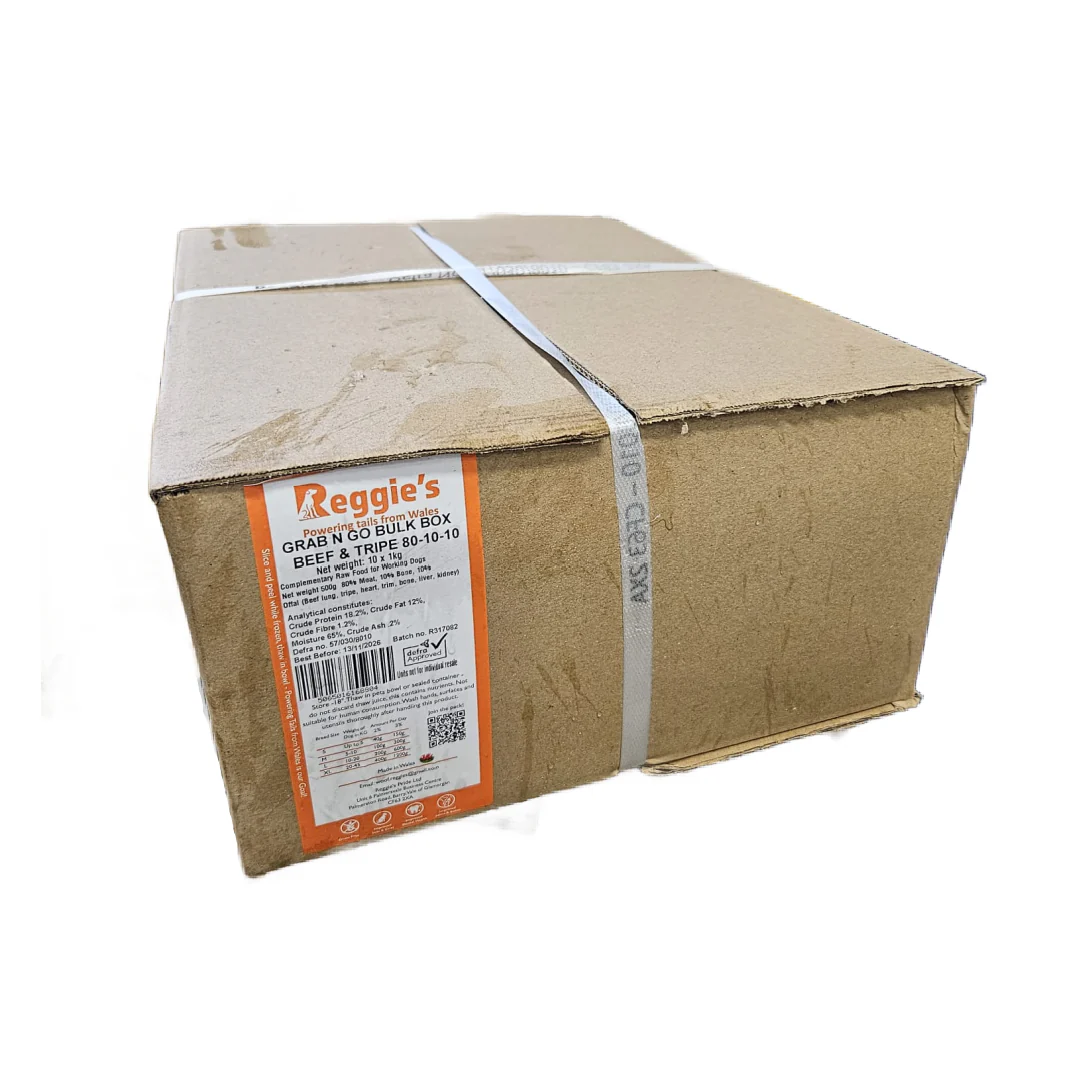 Reggie's GRAB 'N' GO Chicken 80/10/10 (10 x 1kg)
