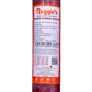 Reggies Raw Sunday Dinner 75-10-10-5 - 500Gm