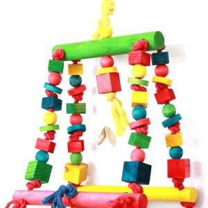 Tommy's Parrot Toy Double Swing