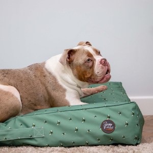 Bee Patterned Dog Mattress 100 x 70cm