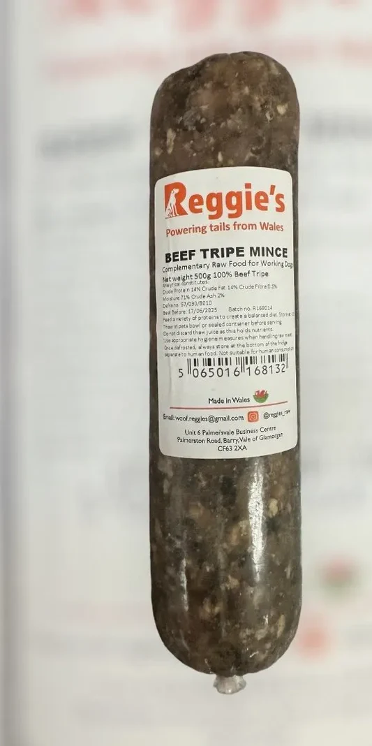 Reggies's Beef Ox Tripe 1Kg
