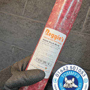 Reggie's Raw Simply Duck Mince (90% Meat 10% Bone) 500GM