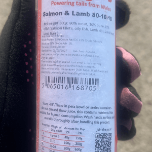 Reggies Salmon & Lamb Mince 500g