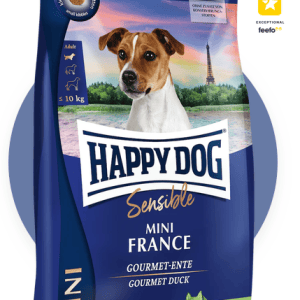 Happy Dog Supreme Sensible MINI France – Grain-Free Duck & Potato Dry Dog Food for Sensitive Adult Dogs