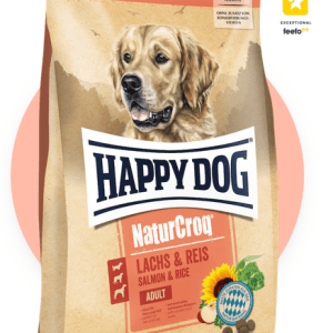 Happy Dog Naturcroq Salmon & Rice and Bavarian wholegrains 11Kg
