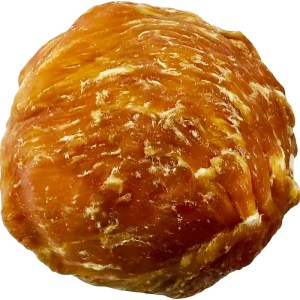 Tommy's Chicken Wrapped Beef Skin Ball Dog Chew + Egg Yolk ( Freeze Dried ) Inside