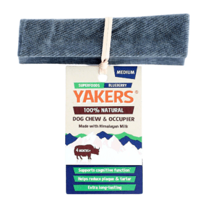 YAKERS Blueberry Dog Chew - Medium Or X/Large