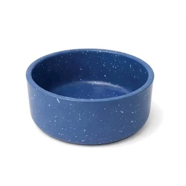 Speckle Double Walled Stainless Steel Pet Bowl 14CM OR 18CM